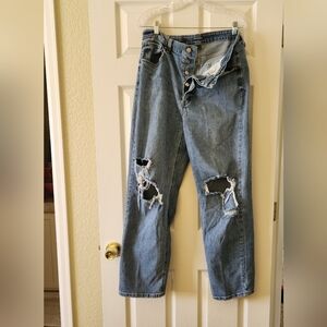 Blue Jeans with perfect rips